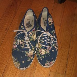 Floral vans